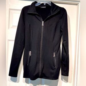 PattyBoutik fitted zip jacked size medium